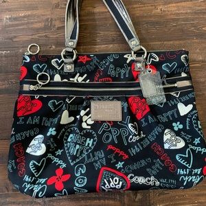 Coach Poppy Collection Tote PERFECT CONDITION